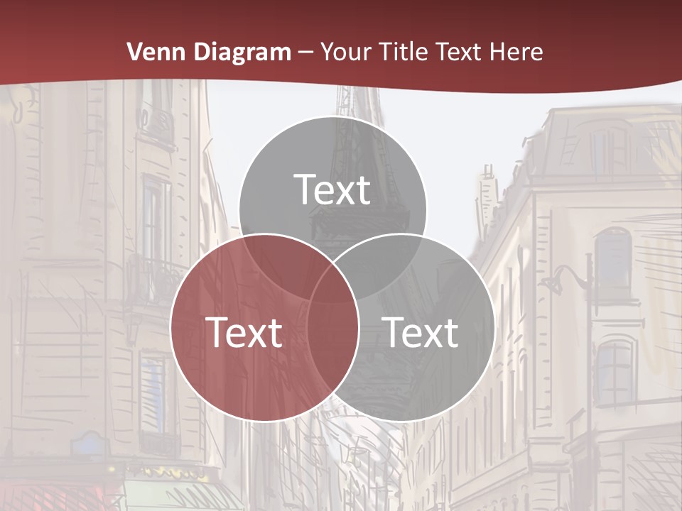 Exterior Silhouette Black PowerPoint Template