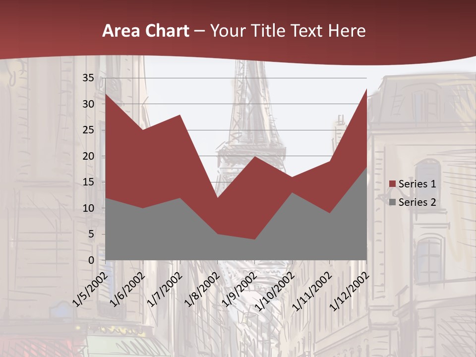 Exterior Silhouette Black PowerPoint Template