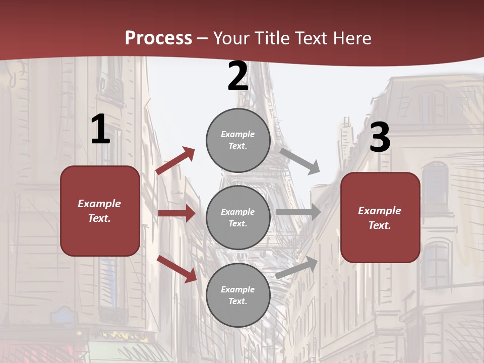 Exterior Silhouette Black PowerPoint Template