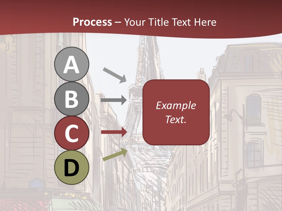 Exterior Silhouette Black PowerPoint Template