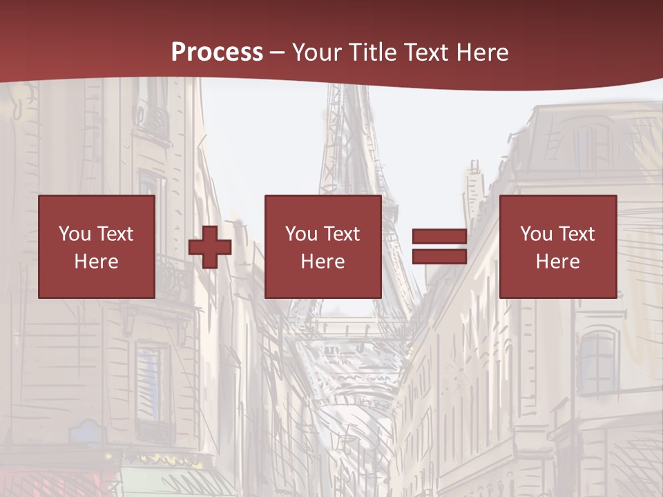 Exterior Silhouette Black PowerPoint Template