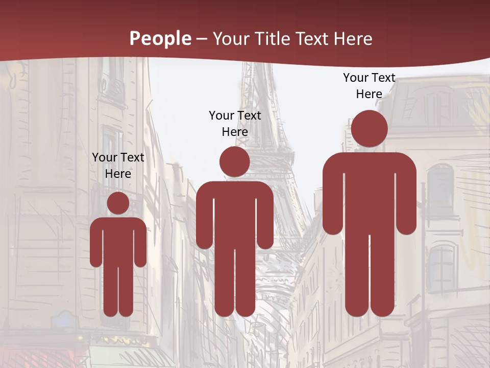 Exterior Silhouette Black PowerPoint Template