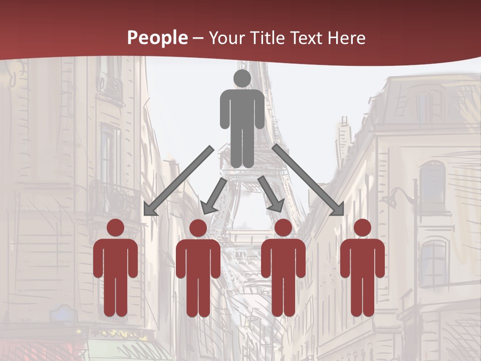 Exterior Silhouette Black PowerPoint Template