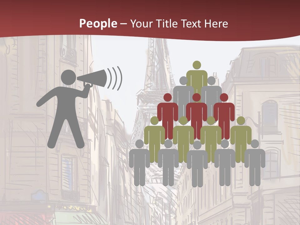 Exterior Silhouette Black PowerPoint Template