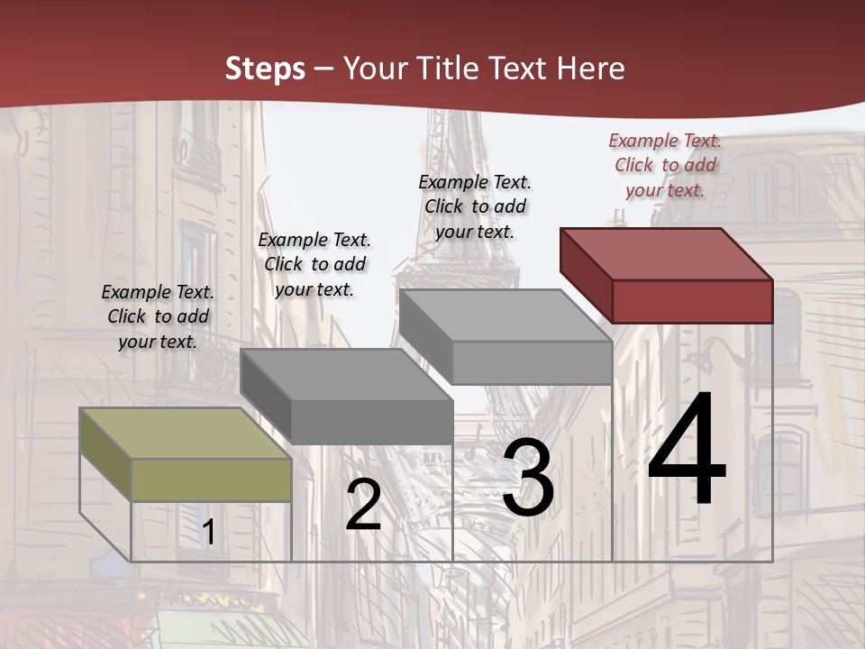 Exterior Silhouette Black PowerPoint Template