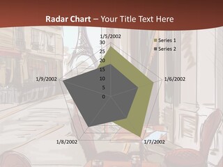 Outline Lantern Paris PowerPoint Template