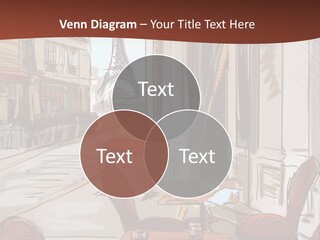 Outline Lantern Paris PowerPoint Template