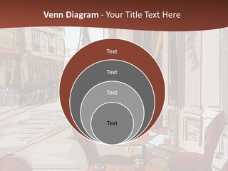 Outline Lantern Paris PowerPoint Template