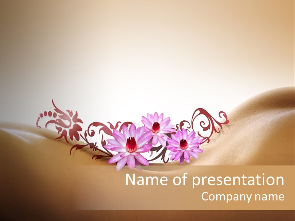 Joli Jouir Cosmetics PowerPoint Template