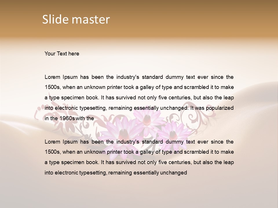 Joli Jouir Cosmetics PowerPoint Template