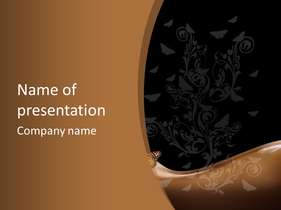 Thalasso Femme Corps PowerPoint Template