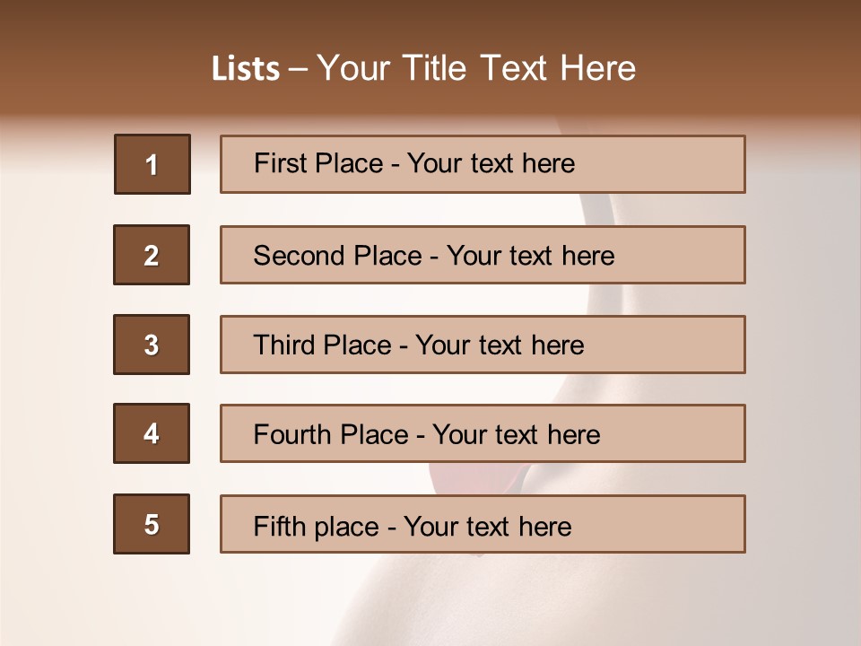 Senteur Relaxation Thalasso PowerPoint Template
