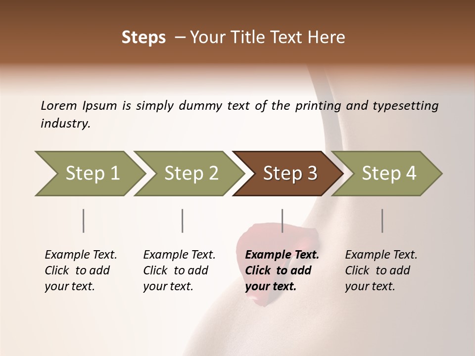 Senteur Relaxation Thalasso PowerPoint Template