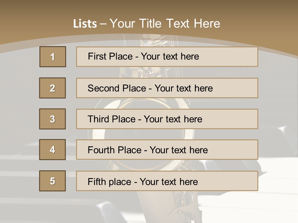 Hobby Vintage Luxus PowerPoint Template