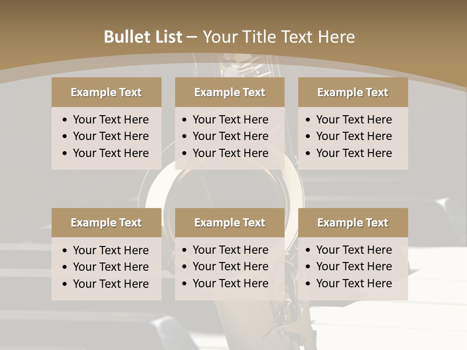 Hobby Vintage Luxus PowerPoint Template