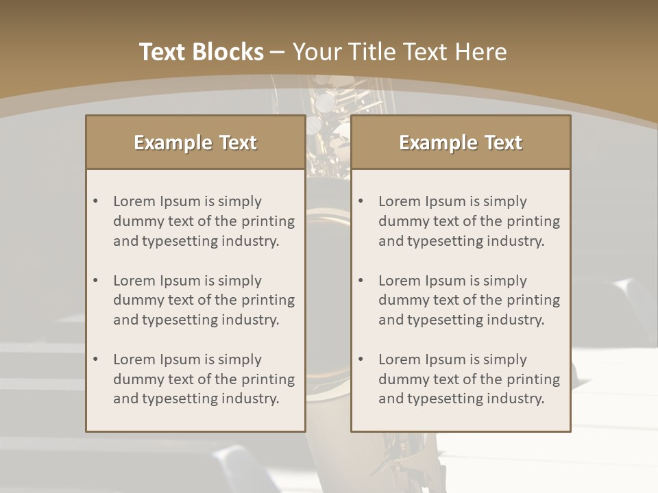 Hobby Vintage Luxus PowerPoint Template