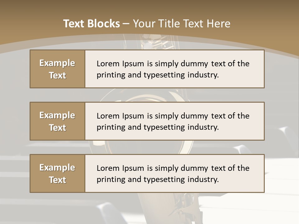 Hobby Vintage Luxus PowerPoint Template