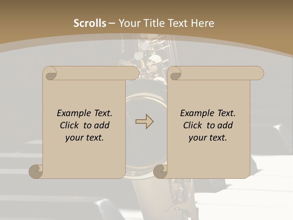 Hobby Vintage Luxus PowerPoint Template
