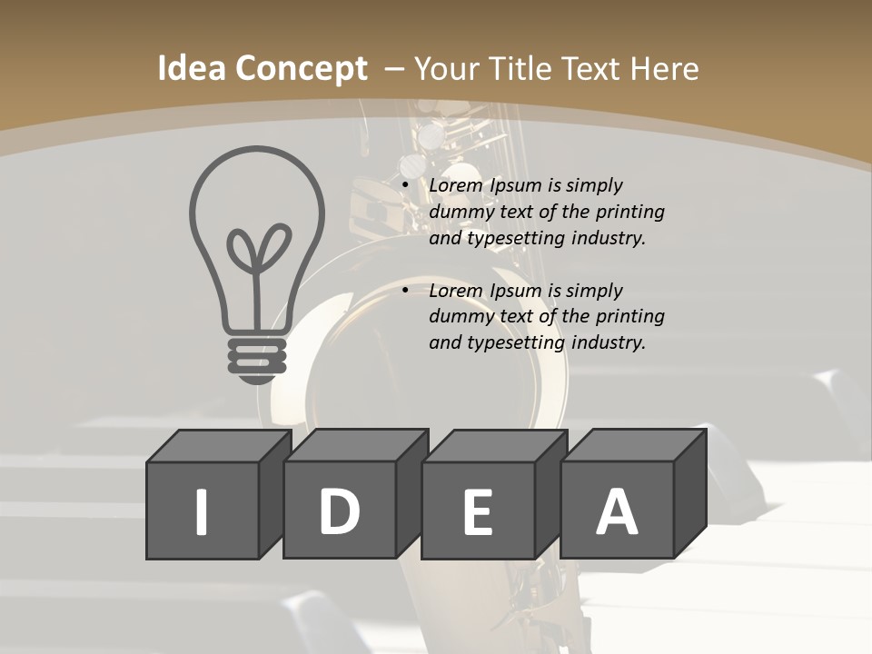 Hobby Vintage Luxus PowerPoint Template