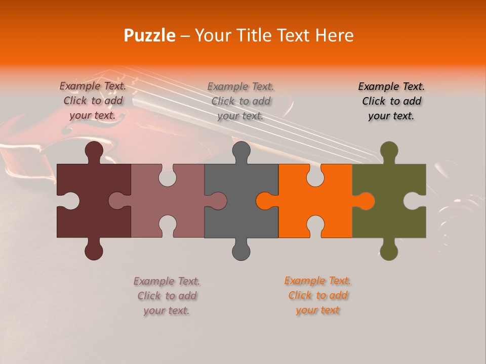 Leidenschaft Saiten Hobby PowerPoint Template