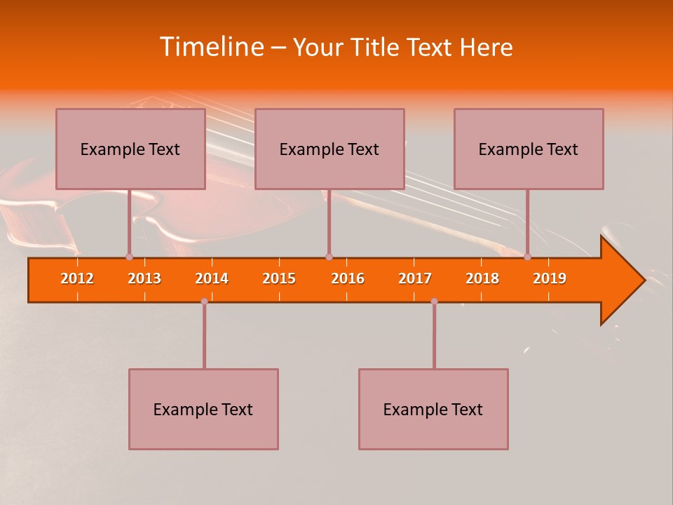 Leidenschaft Saiten Hobby PowerPoint Template