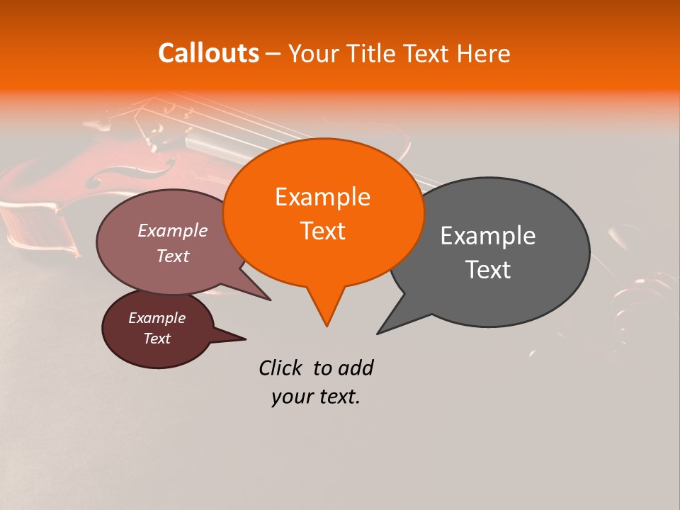 Leidenschaft Saiten Hobby PowerPoint Template