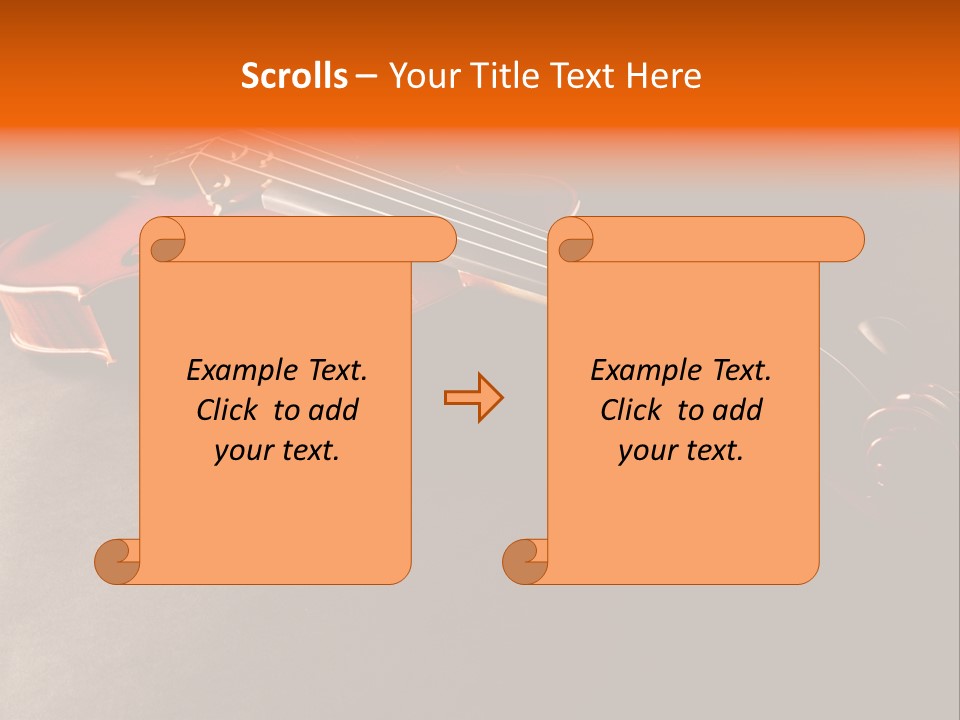 Leidenschaft Saiten Hobby PowerPoint Template