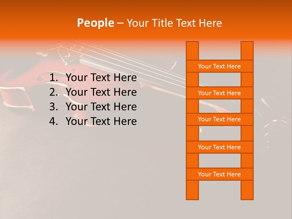 Leidenschaft Saiten Hobby PowerPoint Template