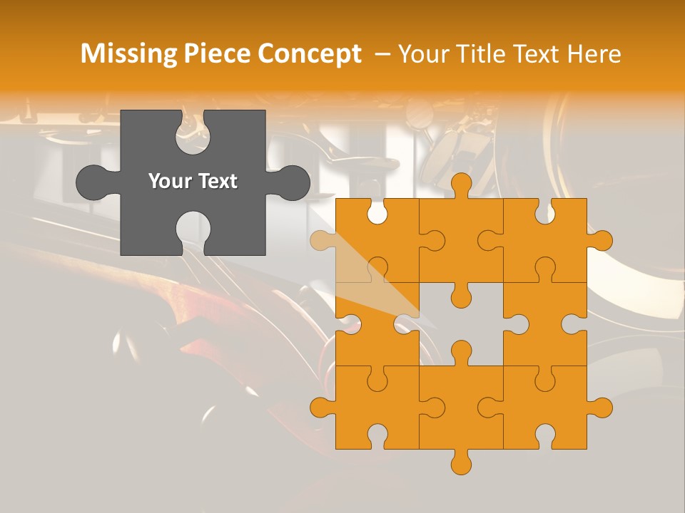 Musikschule Spiegelnd Key PowerPoint Template