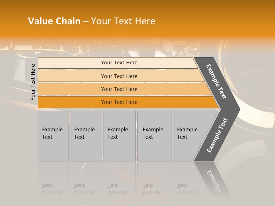 Musikschule Spiegelnd Key PowerPoint Template