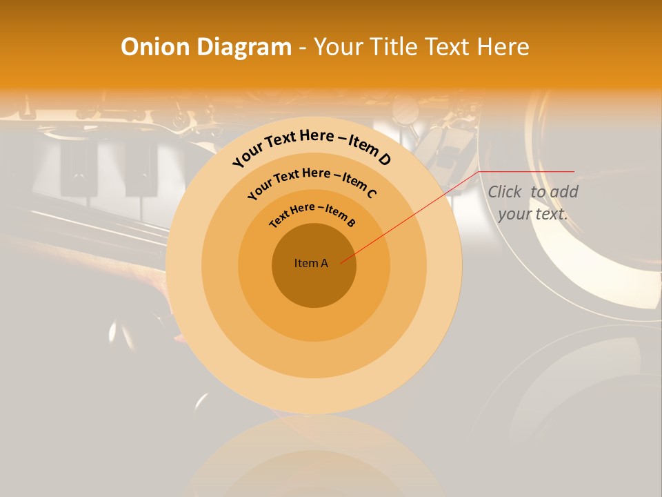 Musikschule Spiegelnd Key PowerPoint Template