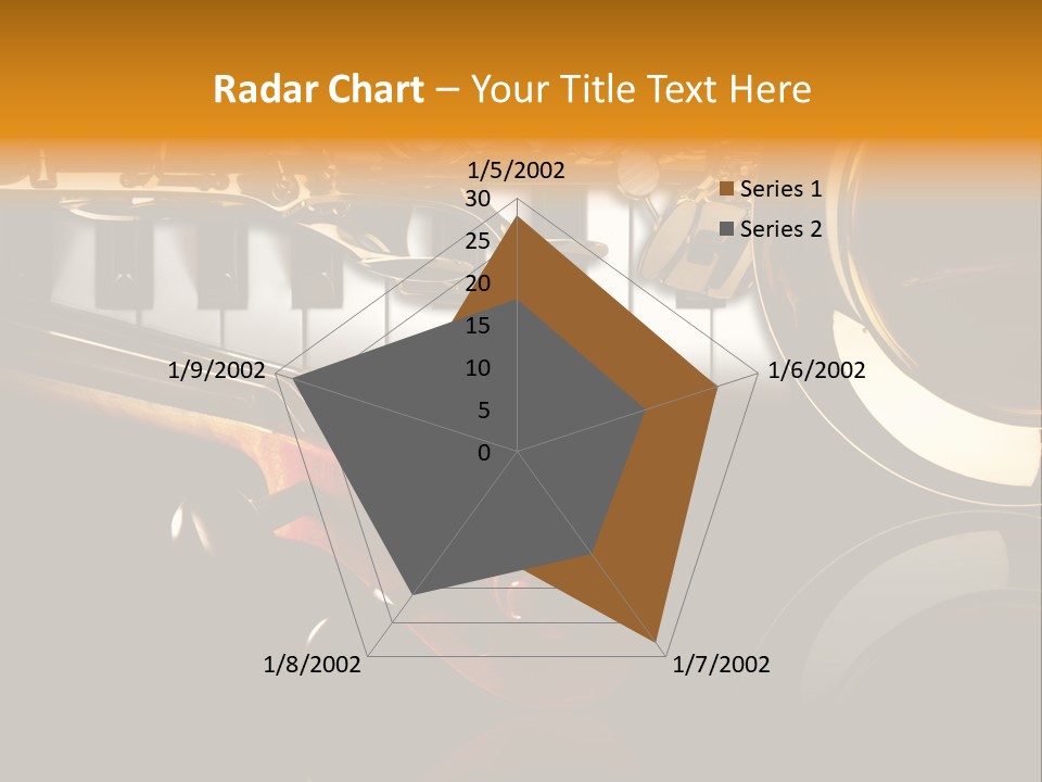Musikschule Spiegelnd Key PowerPoint Template