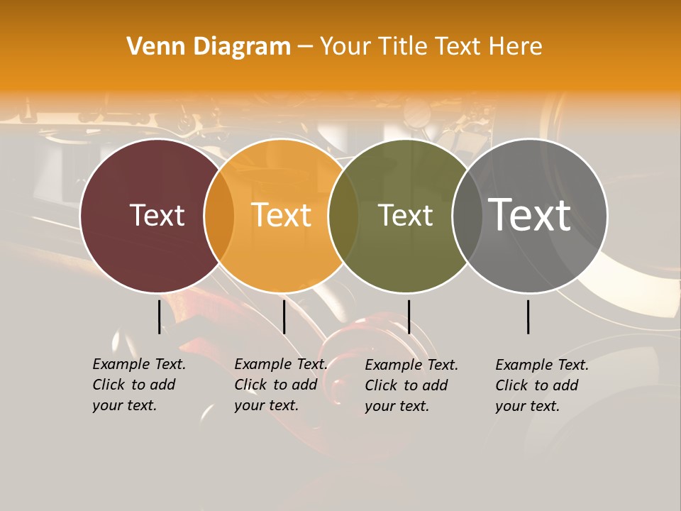 Musikschule Spiegelnd Key PowerPoint Template