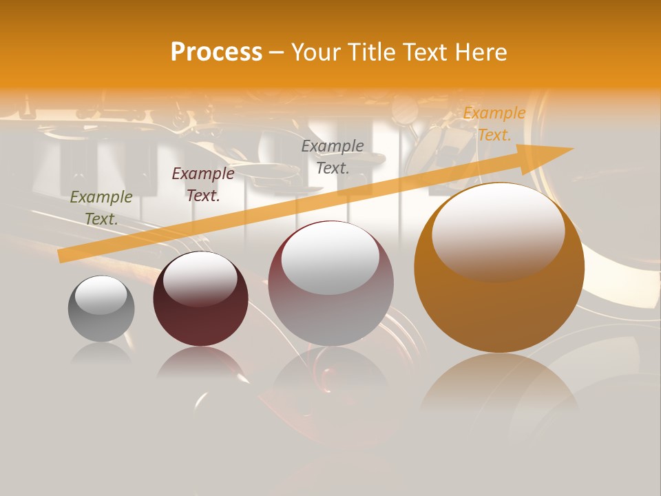 Musikschule Spiegelnd Key PowerPoint Template