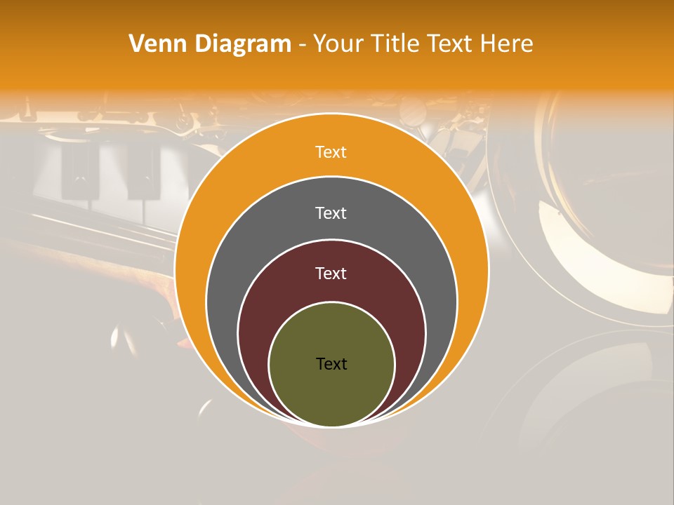 Musikschule Spiegelnd Key PowerPoint Template