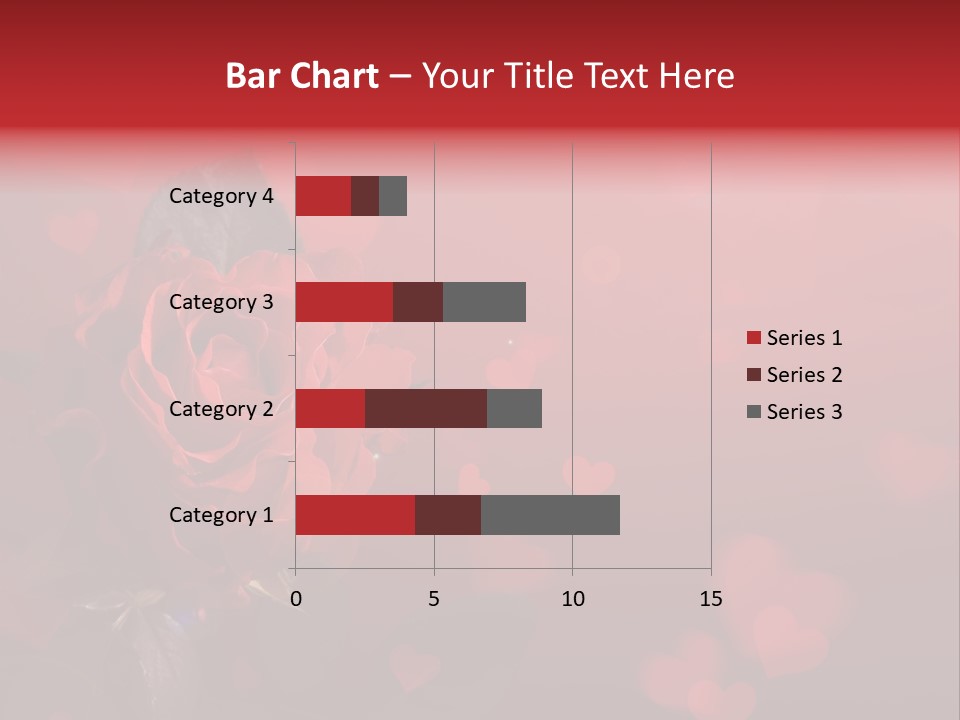 Event Valentine's Flower PowerPoint Template