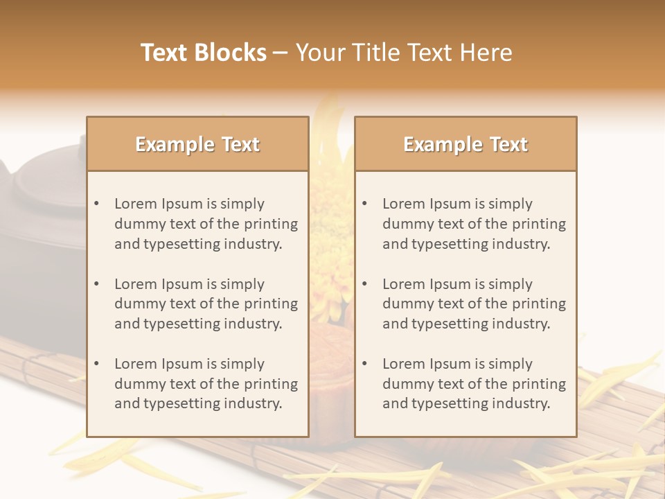 Celebration Festival Chrysanthemum PowerPoint Template