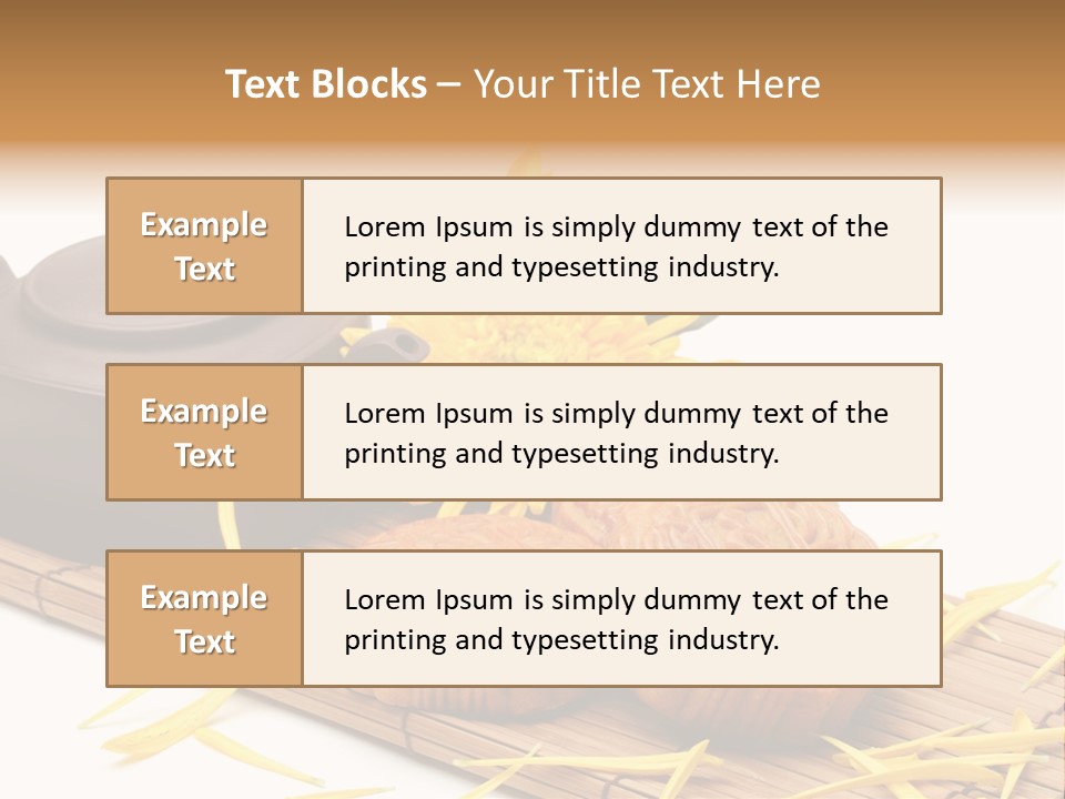 Celebration Festival Chrysanthemum PowerPoint Template