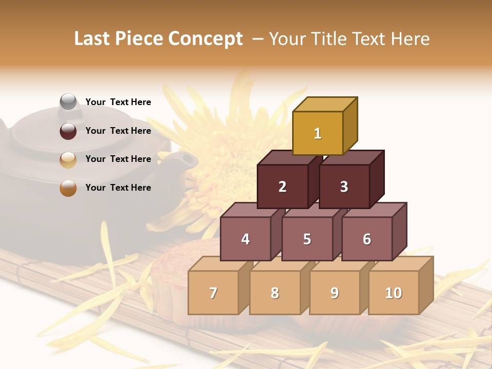 Celebration Festival Chrysanthemum PowerPoint Template