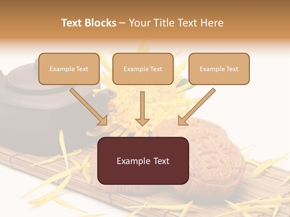 Celebration Festival Chrysanthemum PowerPoint Template