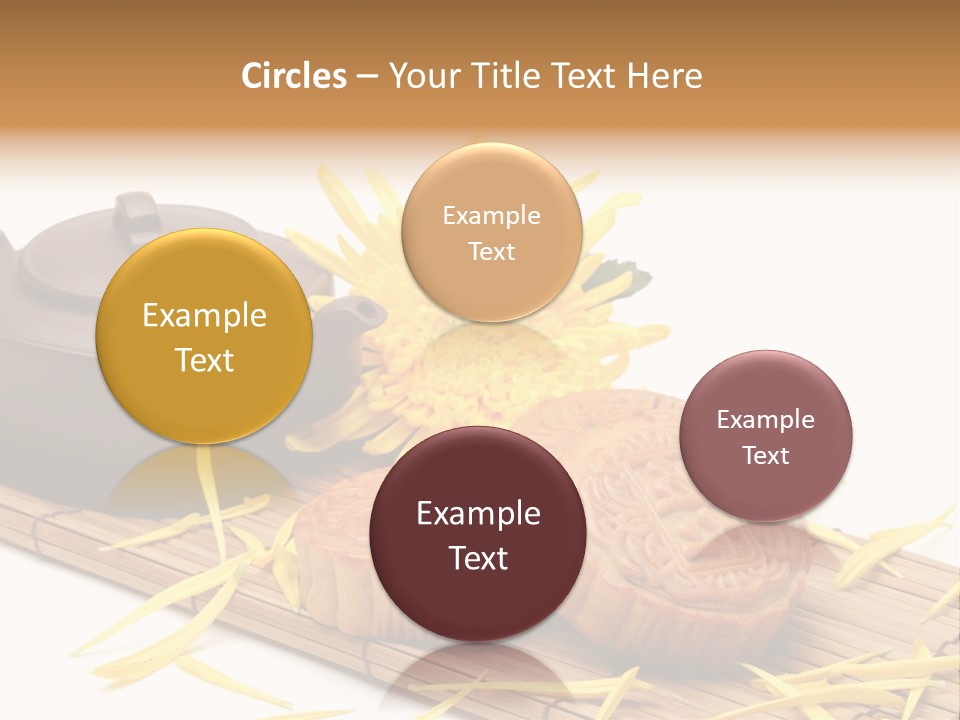 Celebration Festival Chrysanthemum PowerPoint Template