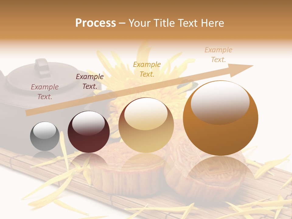 Celebration Festival Chrysanthemum PowerPoint Template