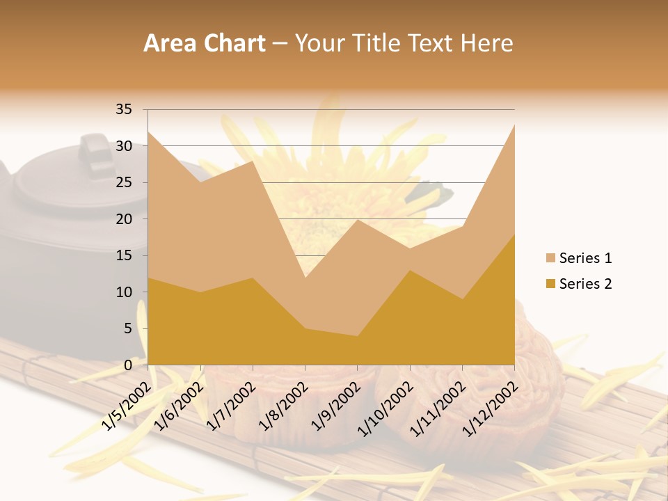 Celebration Festival Chrysanthemum PowerPoint Template