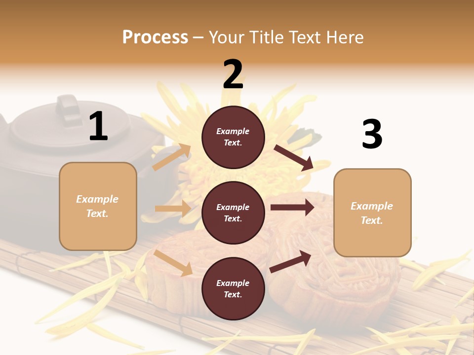 Celebration Festival Chrysanthemum PowerPoint Template