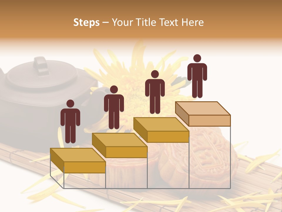 Celebration Festival Chrysanthemum PowerPoint Template