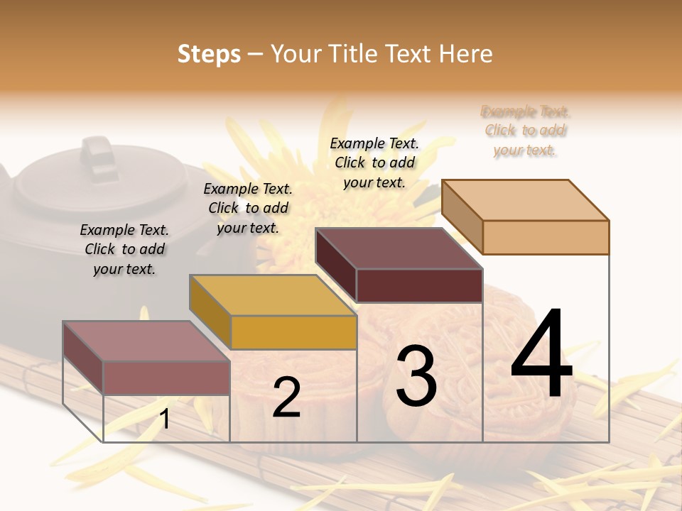 Celebration Festival Chrysanthemum PowerPoint Template