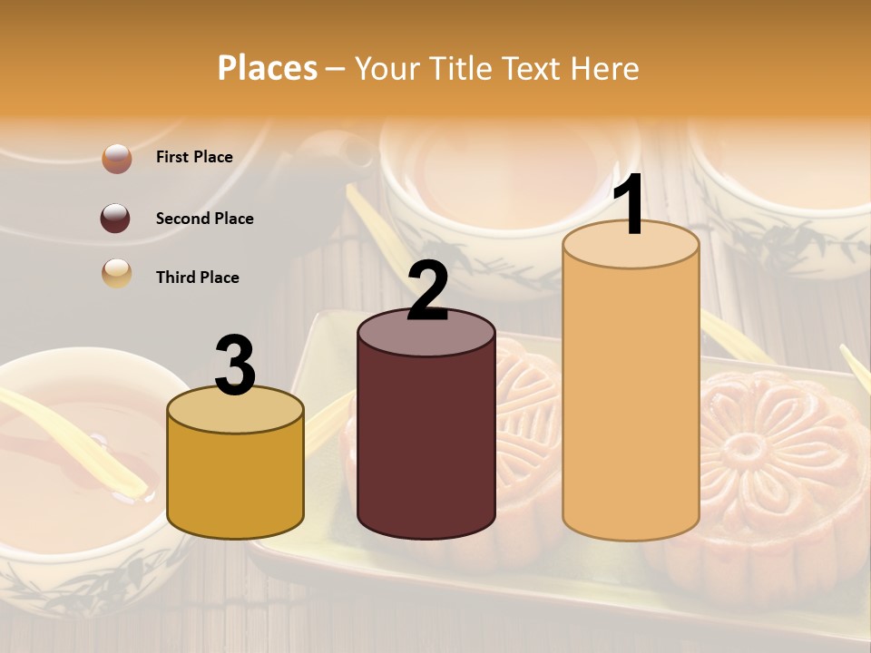 Decoration Chinese Almond PowerPoint Template