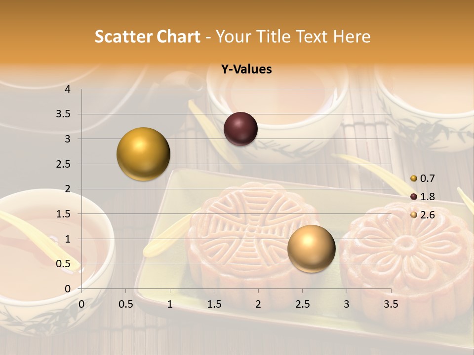 Decoration Chinese Almond PowerPoint Template