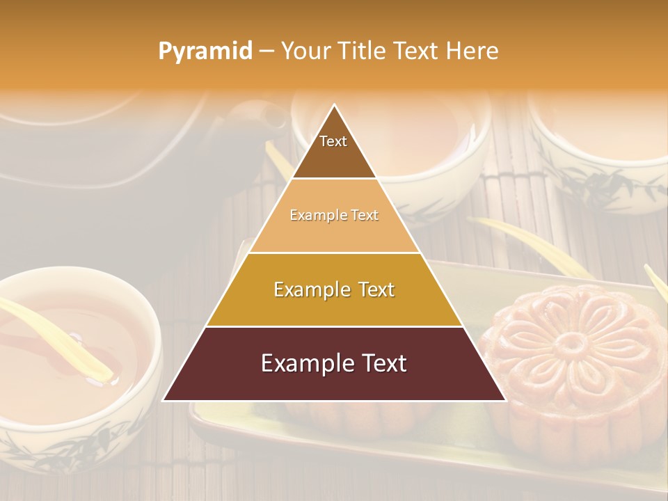 Decoration Chinese Almond PowerPoint Template