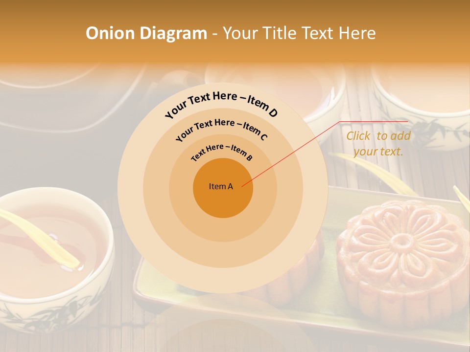 Decoration Chinese Almond PowerPoint Template